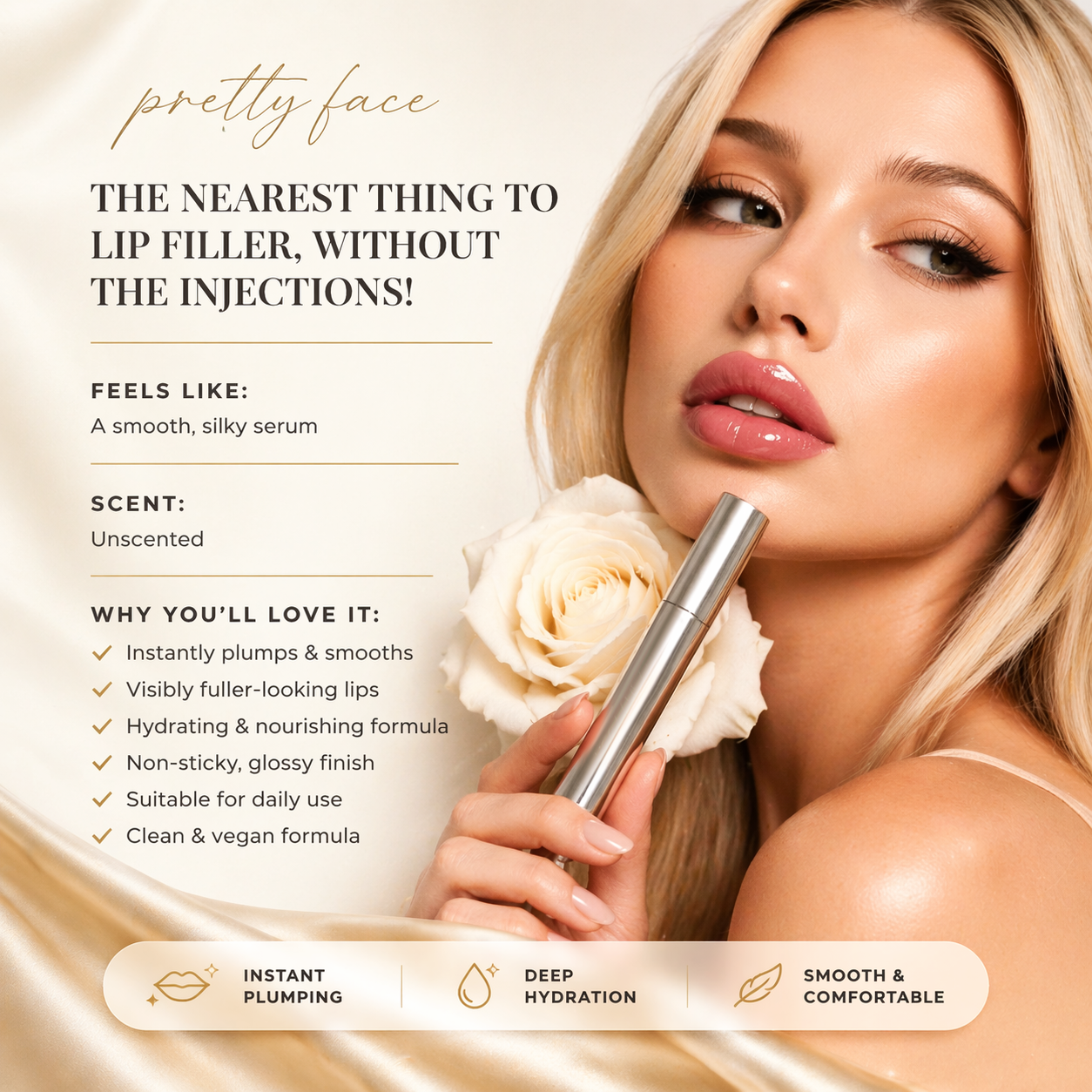Collagen Lip Plumping Serum & Repair Oil